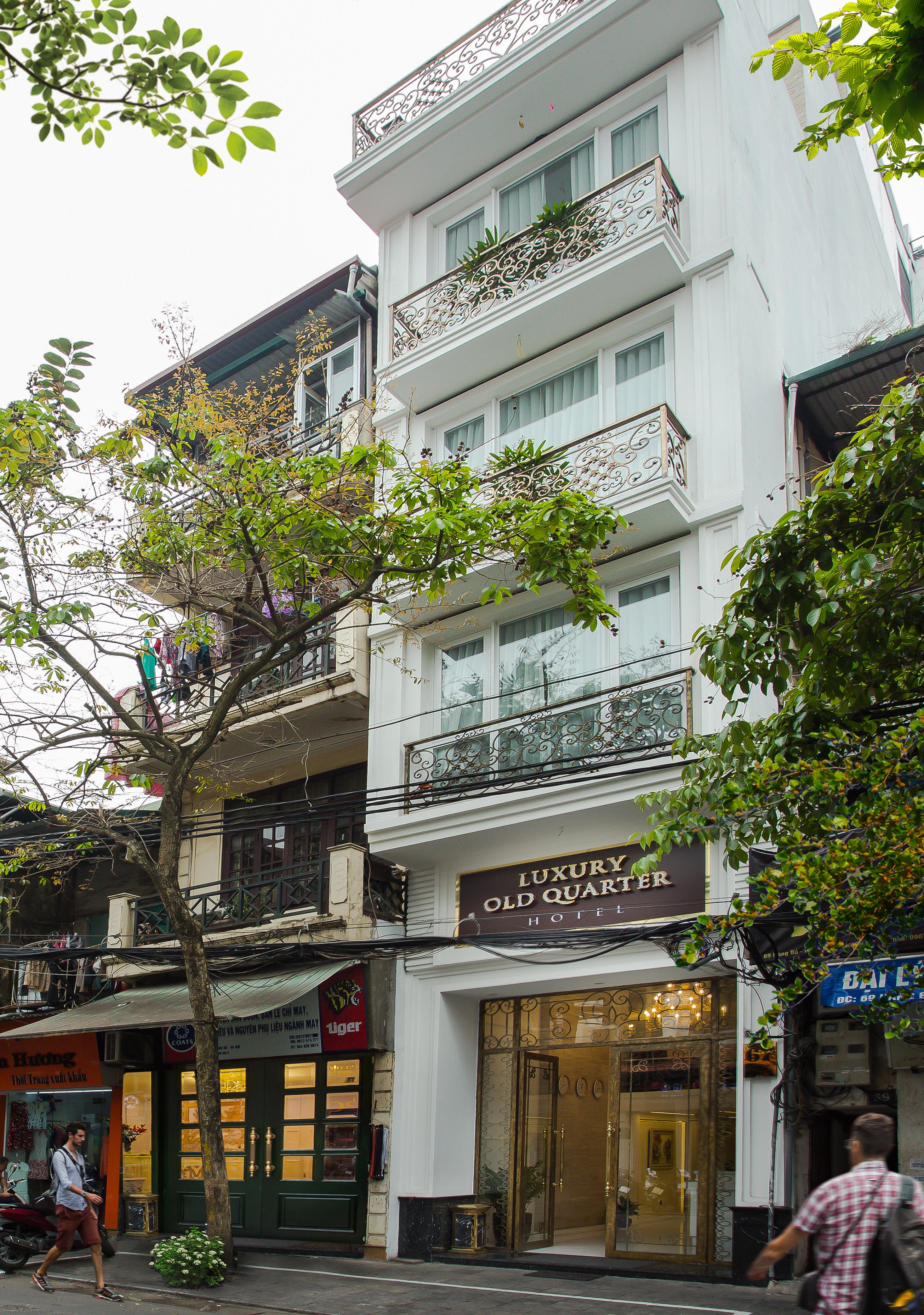 老城区豪华酒店 河内 外观 照片